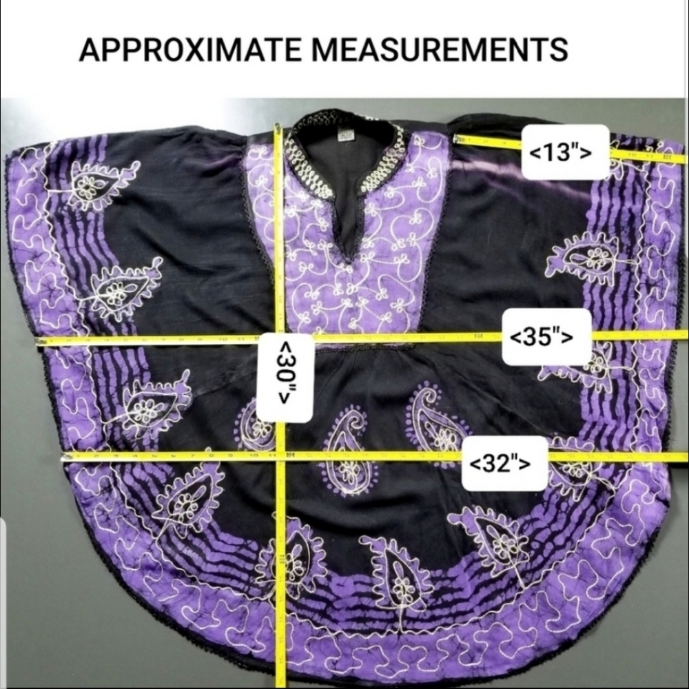 LADDI EMBROIDERED NCHO TOP ONE SIZE - Picture 9 of 11